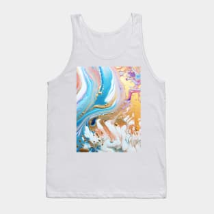 Rainbow Marble Crush Tank Top